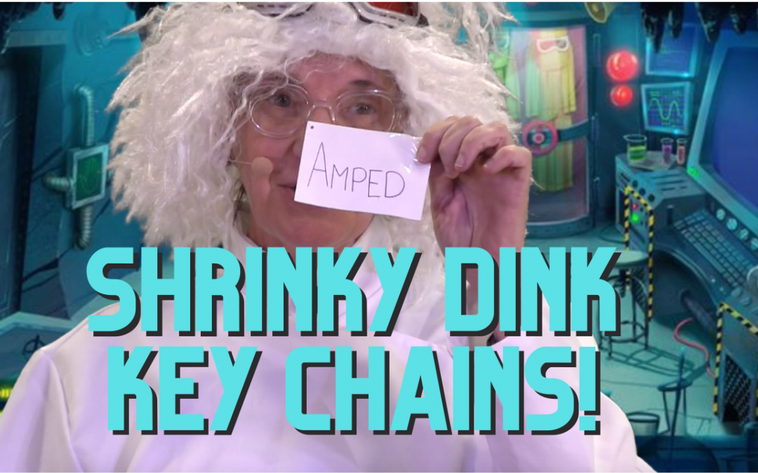 Shrinky Dink Key Chain